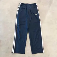アディダス トラックパンツ ファイヤーバード トレフォイル XL 紺 17854