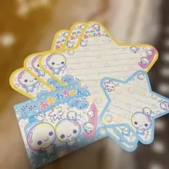 ぷくぷくあわわちゃん　便箋セット