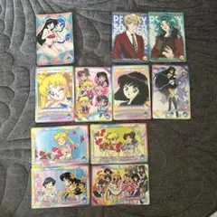 セーラームーン カードダス　水着　レイ & アミ（SP2）他　11点セット