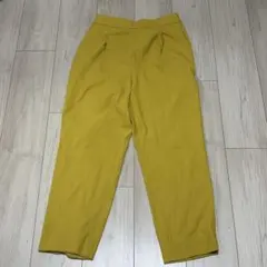 ドレステリア パンツ イエロー　38 コットン　ポリエステル　リネンのサムネイル