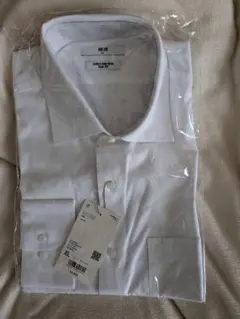 【未開封】UNIQLO スーパーノンアイロン スリムフィットシャツ XL （白）