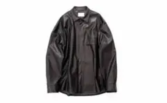 stein シュタイン FAKE PAT LEATHER SHIRT 21ss