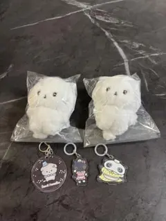 いっしょわちゃん ぬいぐるみ キーホルダー セット