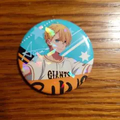 推しの子 ジャイアンツ　GIANTS 星野アクア缶バッジ ホログラム