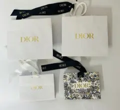 Dior リボン付き ショッパー 4点