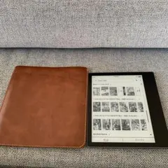 Kindle Oasis 第10世代 32GB 広告なし 純正本革カバー付き - メルカリ