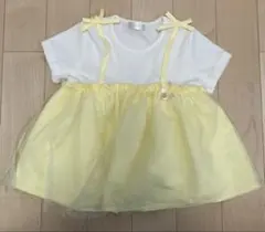 RETRO GIRL mini 130cm 半袖 リボン半袖トップス 女の子