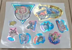 コロコロコミック付録 ポケモンシール 金銀