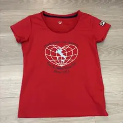 FILA レッド Tシャツ