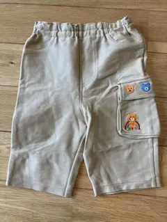 HOT BISCUITS ミキハウス　ベージュパンツ 90サイズ