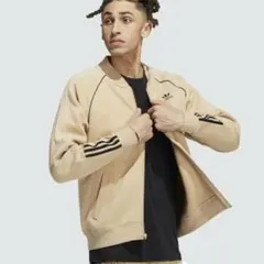 新品 adidas originals SST トラック ジャケット ベージュ
