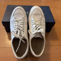 COLE HAAN レザー スニーカー オフホワイト