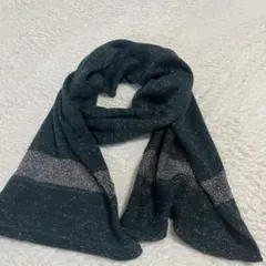 ダークグリーン シルバー ストール