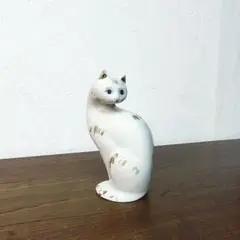 【Animal Object】陶器　Cat　猫　オブジェ
