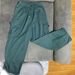 act'm カーゴパンツ ダークグリーン L