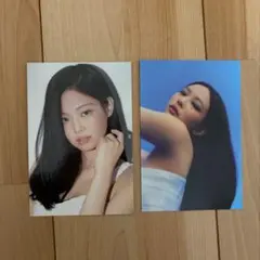BLACKPINK THE ALBUM タレントカード 2枚セット JENNIE