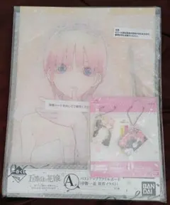 ツ*ボ様 五等分の花嫁 一番くじ 原作 A賞 中野一花 バストアップアクリルボー