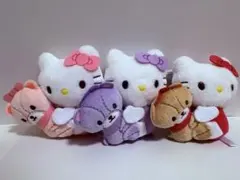 サンリオ　ハローキティ カラフルペアマスコット　3種