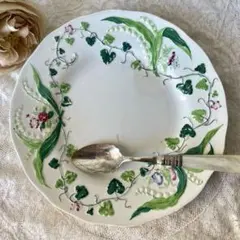 クレイユモントロー_レリーフ皿_フランスアンティーク_025 フランス アンティーク クレイユモントロー 鳥 皿 プレート