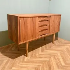 チーク サイドボード チェスト 北欧 ミッドセンチュリー ビンテージ デンマーク