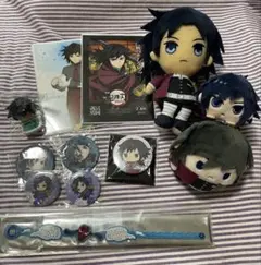 【中古】鬼滅の刃　冨岡義勇　グッズまとめ売り　もちころりん　ふわコロりん