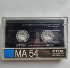 TDK MA46 メタル コンパクトカセットテープ 昭和レトロ 美品 - メルカリ