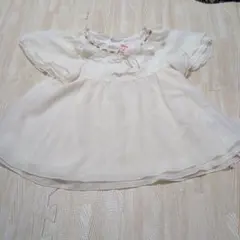 メゾピアノ アイボリードレス 130サイズ