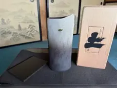 信楽焼 花器 グラデーション 陶器 フラワーベースのサムネイル