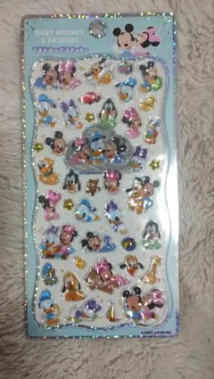 正規品　プチドロップステッカー ベビーミッキー&フレンズ
