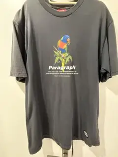 paragraph tシャツ　チャコールグレー
