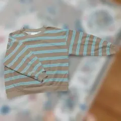 n'Or LABEL ボーダー柄 スウェット トレーナーのサムネイル