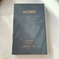 MOOMIN ストラップ付きスマホショルダーバッグ 黒