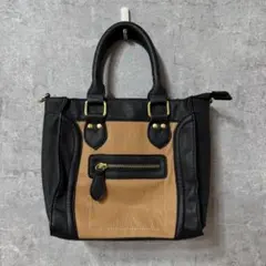 良品 レザーハンドバッグ チャオパニック購入 古着