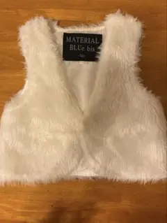 【お値下げしました】MATERIAL BLUE bis ファーベスト 140