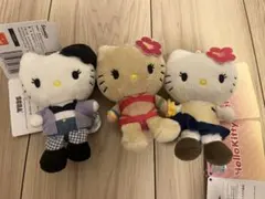 ハローキティ　マスコット　xoxo ギャル　3点まとめ売り