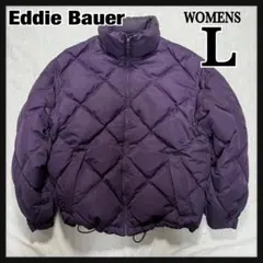 【希少アイテム】90s エディーバウアー グースダウン 紫 M相当 ダウン