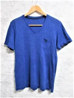 ☆バーバリーブラックレーベル ホース刺繍 リネン Tシャツ/メンズ/2