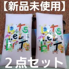 【新品未使用】ディズニー　クリアマルチケース　タグ付き　ピンク　２点セット