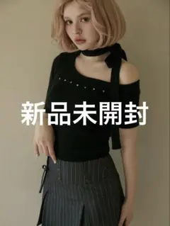 andmary nana ribbon oneshoulder tops - メルカリ