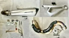 AKRAPOVIC スリップオンマフラー BMW純正RnineT アクラポビッチのサムネイル