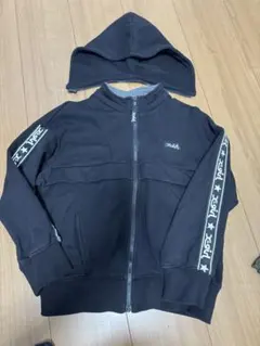 X-girlフード取り外し可パーカー130