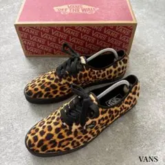 【VANS】USA企画 バンズ オーセンティック レオパード スニーカー 箱付き