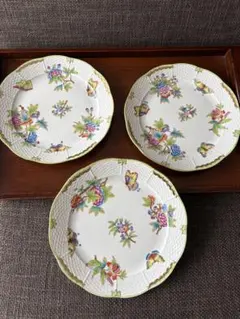 ヘレンド★プレート２枚 2025年最新】ヘレンド皿の人気アイテム - メルカリ