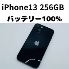 【格安美品】iPhone 13 256GB simフリー本体 381