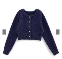 ラメシャギーニットカーディガン[mh30]