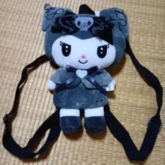 サンリオ　マイメロディ♡クロミ　真夜中のメロクロぬいぐるみリュック　クロミ
