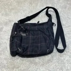 Coleman ショルダーバッグ ブラックチェック