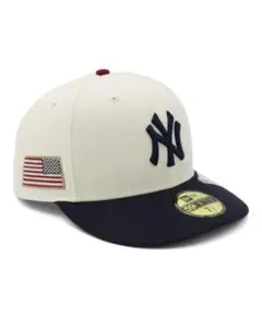 Pre-Curved 59FIFTY new era 5/8 アメリカ星条旗