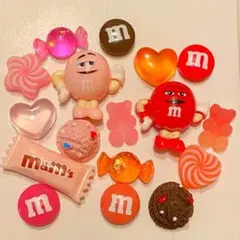 クロックスジビッツ　サンダルアクセサリー　ピンク　赤