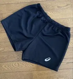 アシックス レディース ショートパンツ Oサイズ ブラック